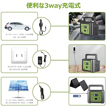 ポータブル電源 非常用電源 アウトドア キャンプ 車中泊 防災 地震 停電対策♪ Amazon.co.jp: Foxnovo ポータブル電源 大容量48000mAh/177.6Wh